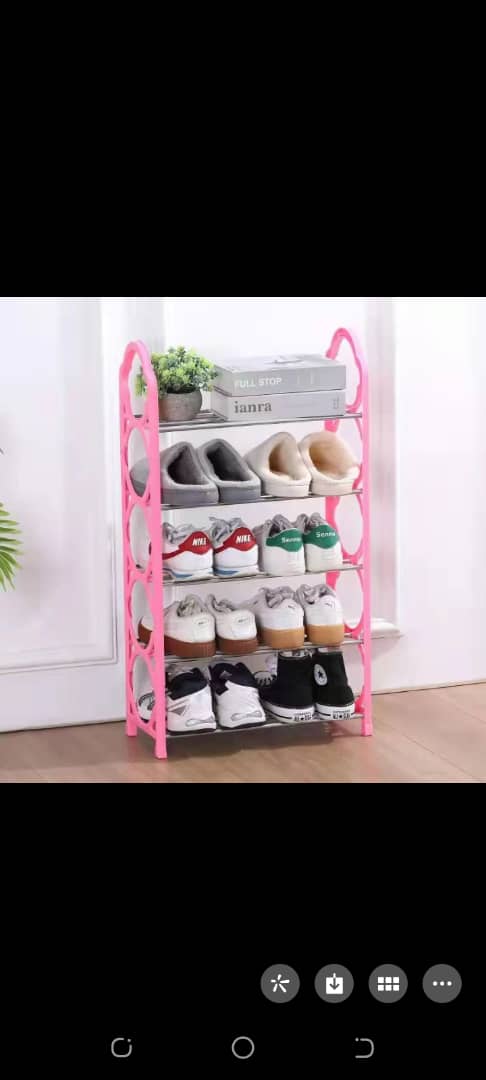 Multi-Layer Plastic Shoe Rack